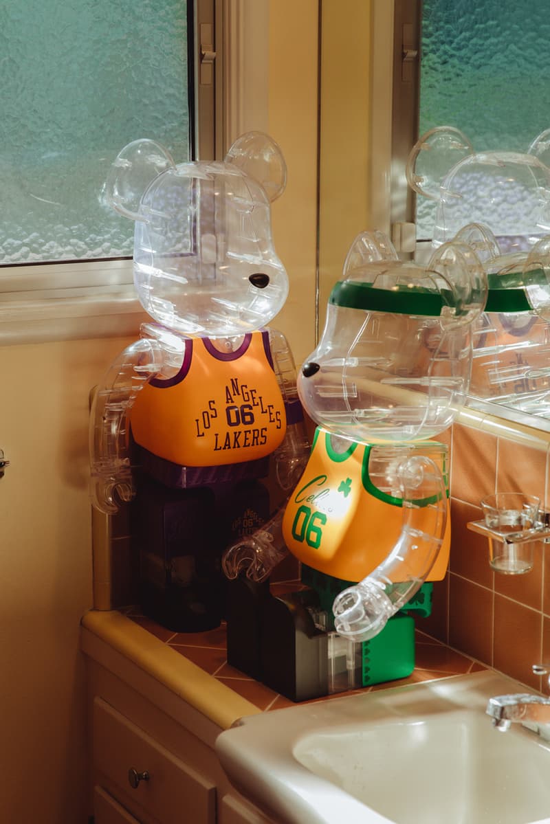 NBA Bodega Worldwide Respect Collection Lakers Celtics release date info store list buying guide photos price be@rbrick medicom toy 100% 400% 1000%