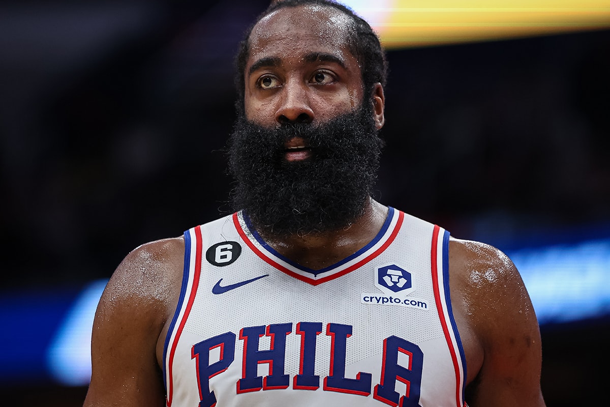 James Harden Rumored To Be Interested in Returning to the Houston Rockets nba basketball the beard philadelpha 76ers sixers brooklyn nets joel embiid jalen green ben simmons 