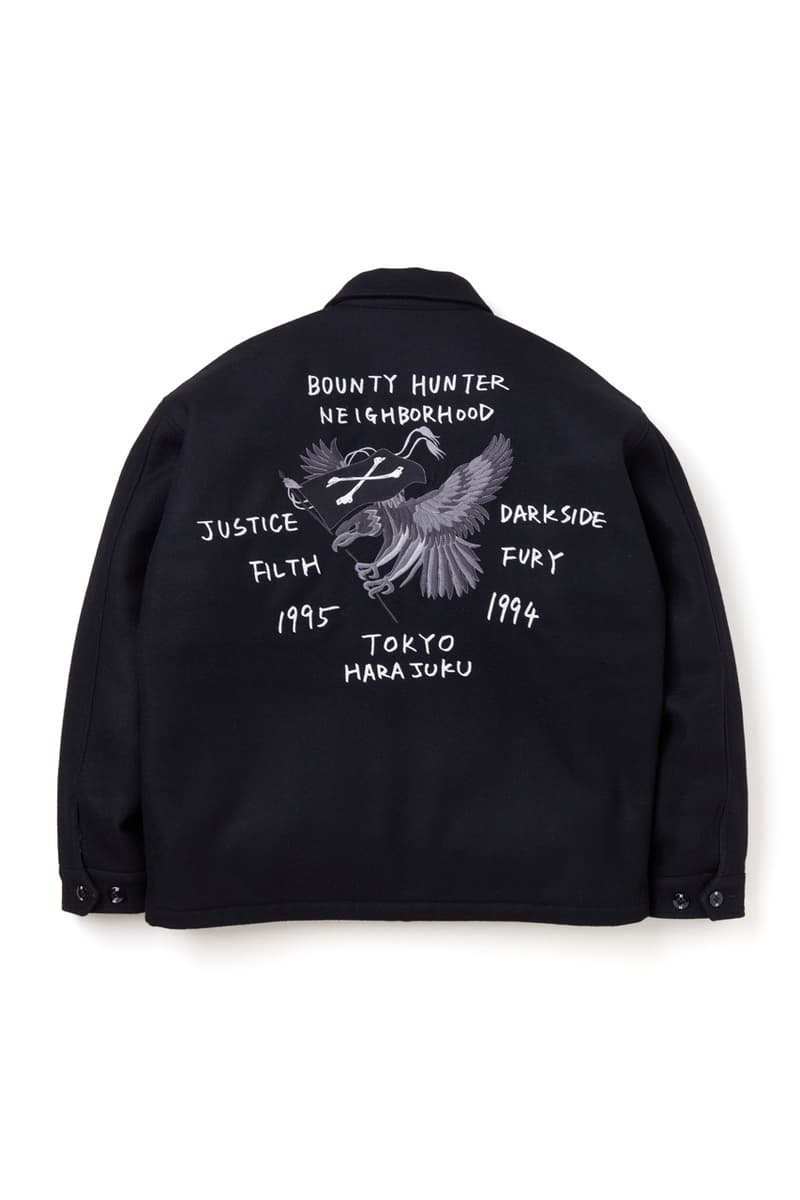 NEIGHBORHOOD Bounty Hunter Capsule Info Release Date store list buying guide photos price nbhd bxh souvenir jacket