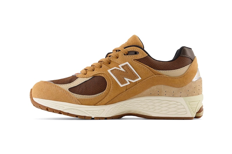 New Balance 2002R GORE-TEX "Wheat" Footwear The Basement Trainers Fashion Streetwear Brown Grey Silver Mudguard