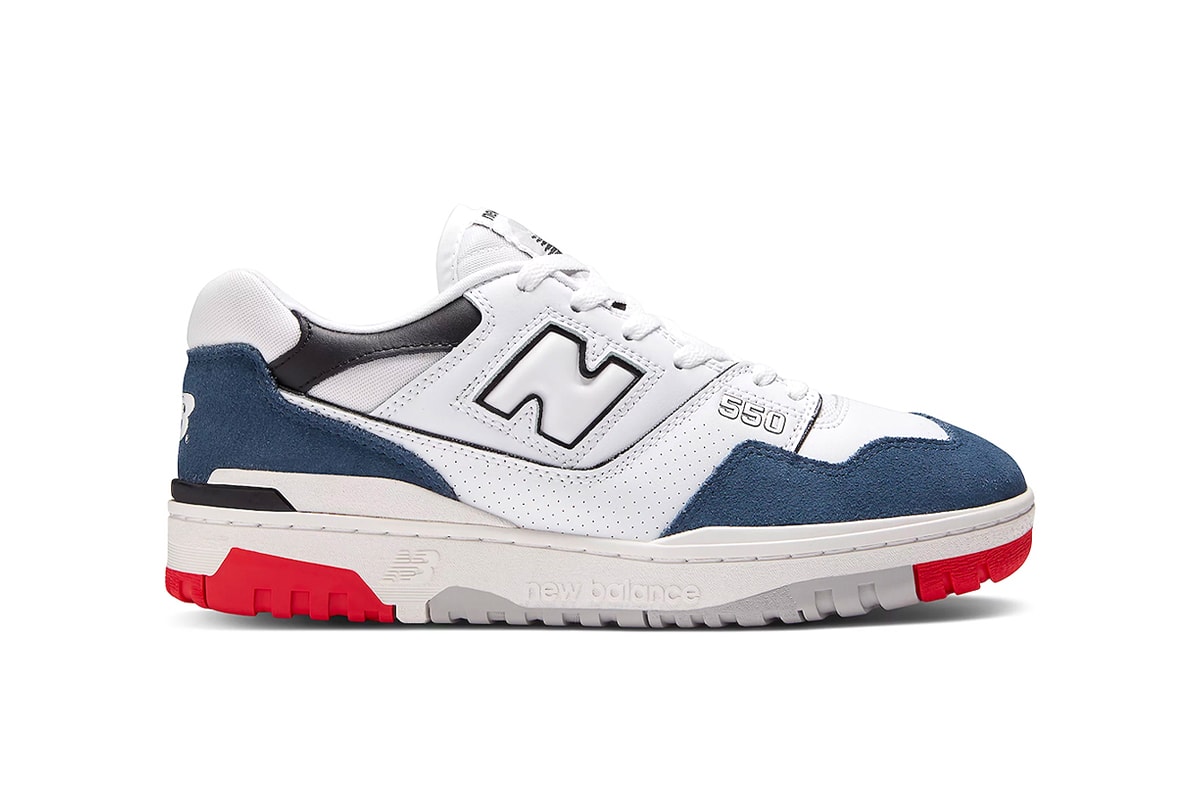 New Balance 550 Arrives in USA Colors BB550NCN sneaker basketball nb 2023 low top popular model shoe 