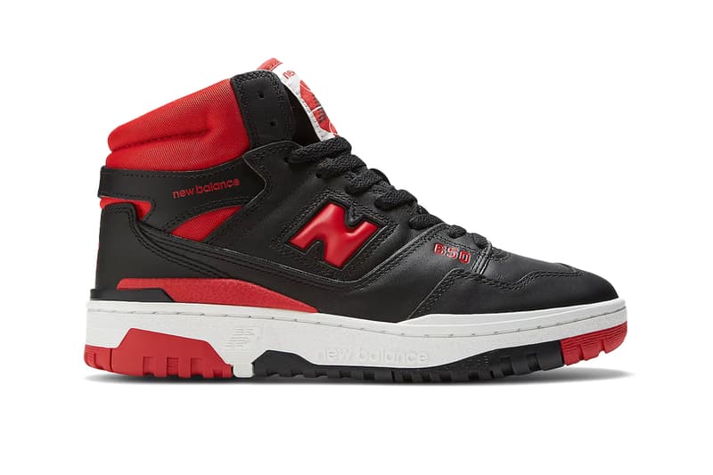 New Balance 650 "Black/Red" Sneaker Footwear Teaser