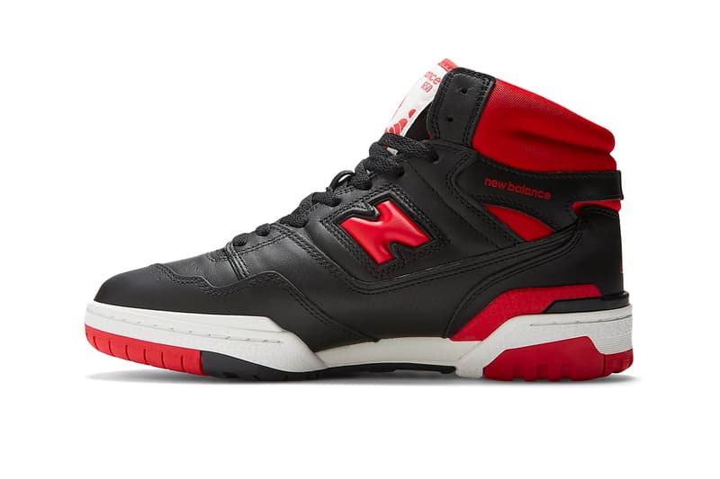 New Balance 650 "Black/Red" Sneaker Footwear Teaser