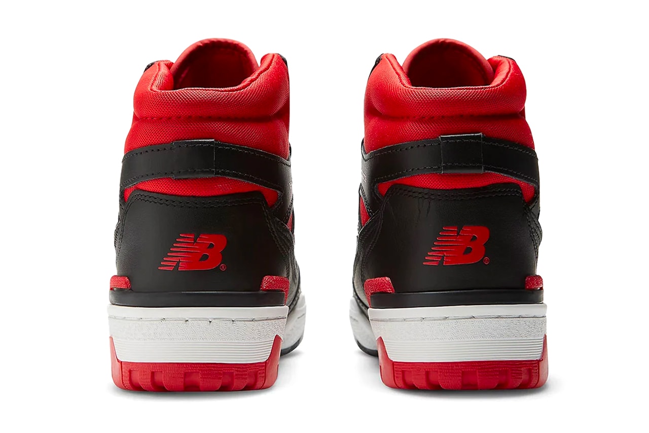 New Balance 650 "Black/Red" Sneaker Footwear Teaser