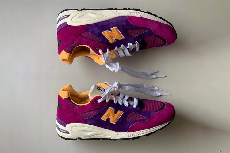 New Balance 990v2 Gets Covered With Pink and Purple Overlays