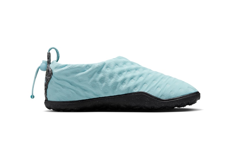 nike acg all conditions gear air moc ocean bliss blue black slipper dq6453 400 official release date info photos price store list buying guide