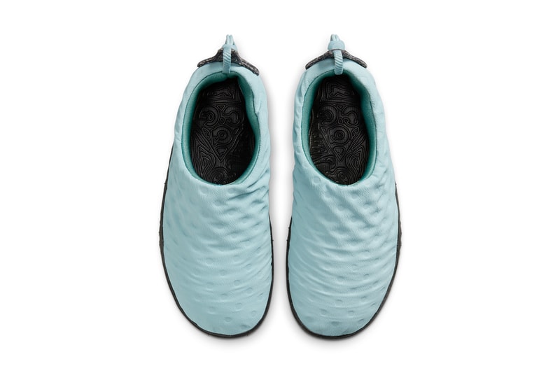 nike acg all conditions gear air moc ocean bliss blue black slipper dq6453 400 official release date info photos price store list buying guide