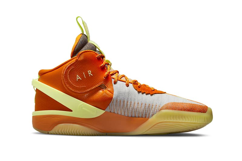 Official Look at the Nike Air Deldon in "Safety Orange" DM4096-800 citron tint march 2023 brittney griner wnba flyease cerebral palsy autism air strobel pheonix mercury basketball womens shoe sneakers elena delle donne washington mystics