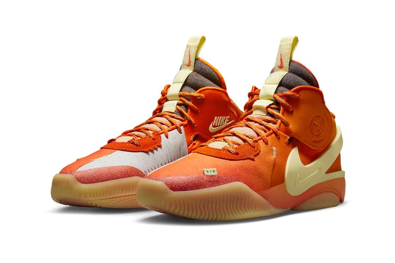 Official Look at the Nike Air Deldon in "Safety Orange" DM4096-800 citron tint march 2023 brittney griner wnba flyease cerebral palsy autism air strobel pheonix mercury basketball womens shoe sneakers elena delle donne washington mystics