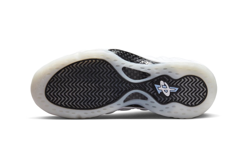 Official Look at the Nike Air Foamposite One "Penny PE" DV0815-100 white metallic silver black cobalt bliss racer blue penny hardaway orlando magic nba basketball shoe