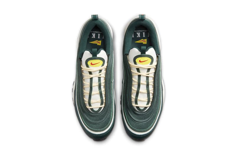Nike Air Max 97 pro green athletic company pro green sail picante red FD0344 397 2023 release info date price