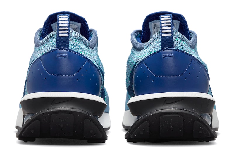 Nike Air Max Flyknit Racer Deep Royal Blue Air Max Pre-Day Diffused Blue Electric Algae and Summit White Sneakers Footwear Trainers