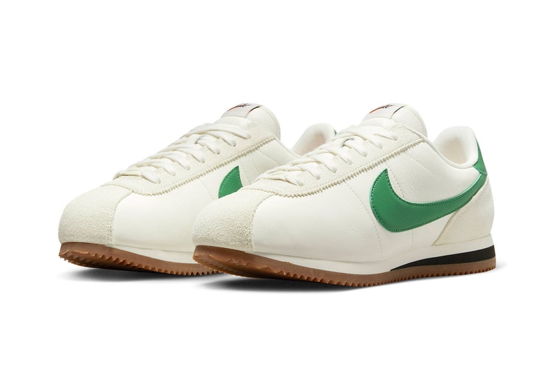 Nike Cortez 2023 Sail Aloe Vera FD0728-133 release sneakers footwear trainers shoes killshot 2 J.Crew 