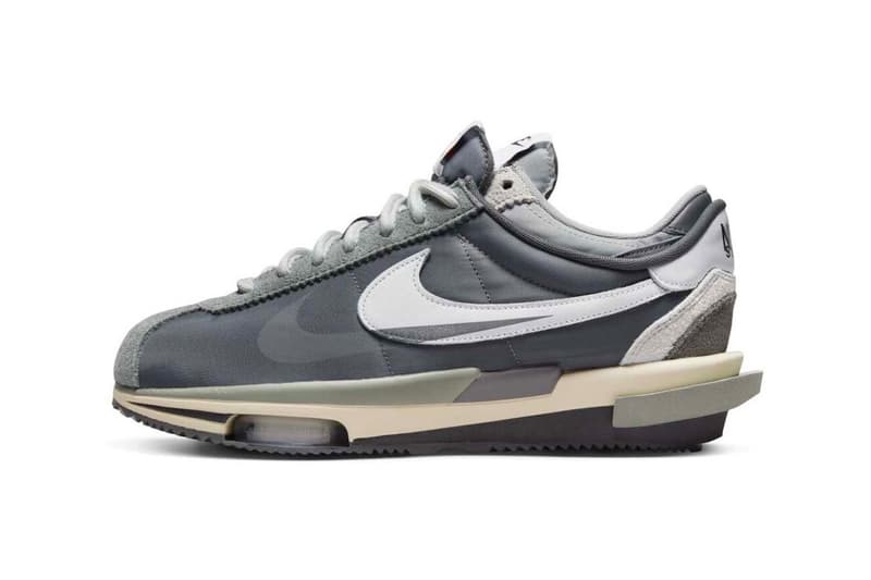 negro kiwi progresivo sacai x Nike Cortez Zoom "Iron Grey" DQ0581-001 | Hypebeast