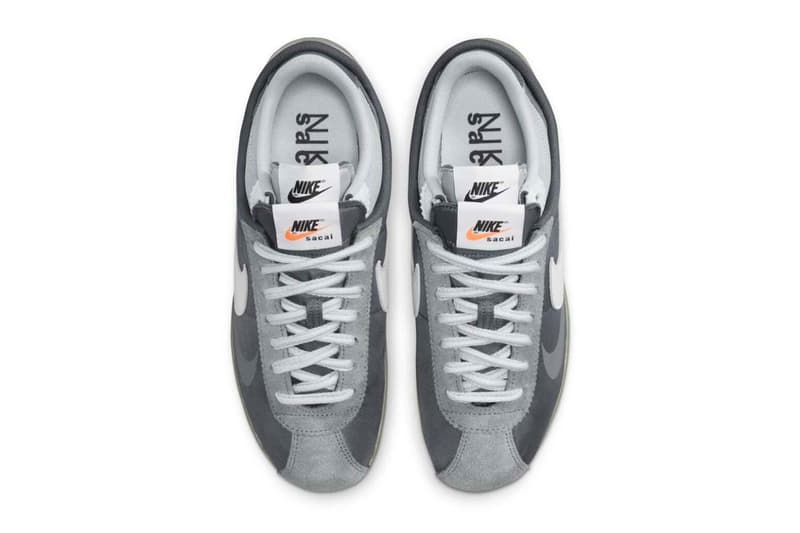 sacai x Nike Cortez Zoom "Iron Grey" Release Information chitose Abe Japan designer menswear womenswear fashion sneakers footwear hype DQ0581-001