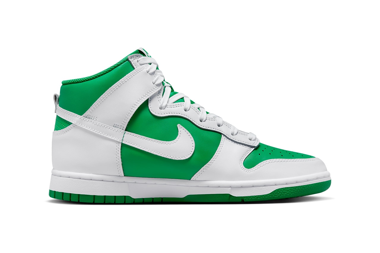 Nike Dunk High Green White DV0829-300 Release Info date store list buying guide photos price