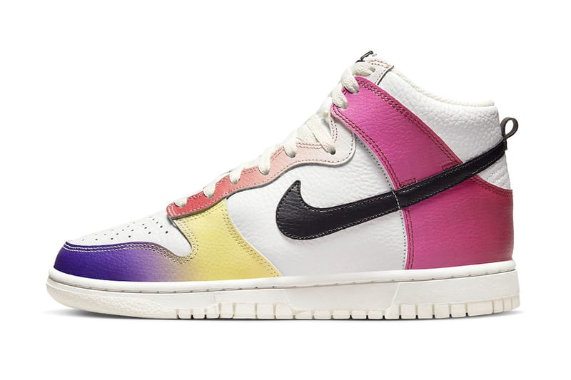 The Nike Dunk High Arrives in “Multi-Gradient” Hues