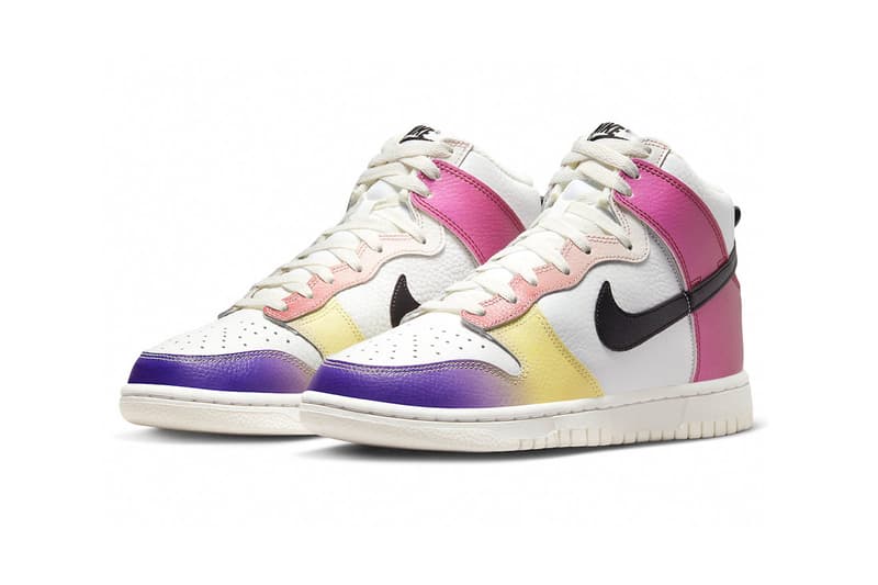 Nike Dunk High “Multi-Gradient” FD0802-100 sneakers womenswear wmns footwear hype swoosh