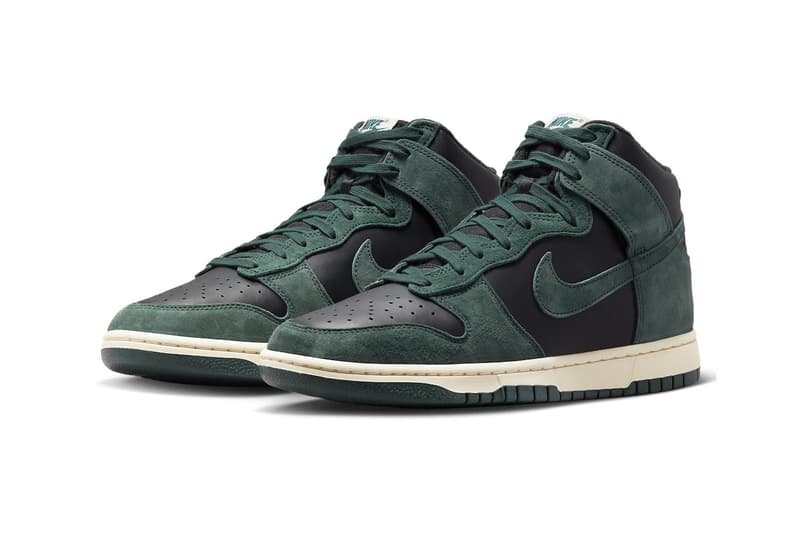 Nike Dunk High Premium Faded Spruce first look Info