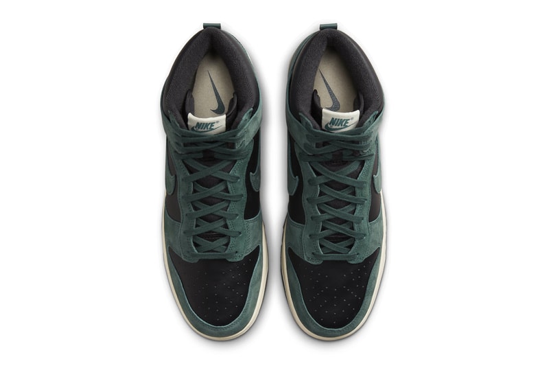 Nike Dunk High Premium Faded Spruce first look Info