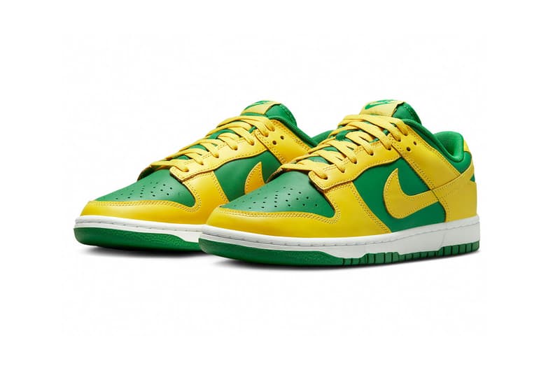 Nike Dunk Low "Reverse Brazil" DV0833-300 release info hype sneakers footwear menswear