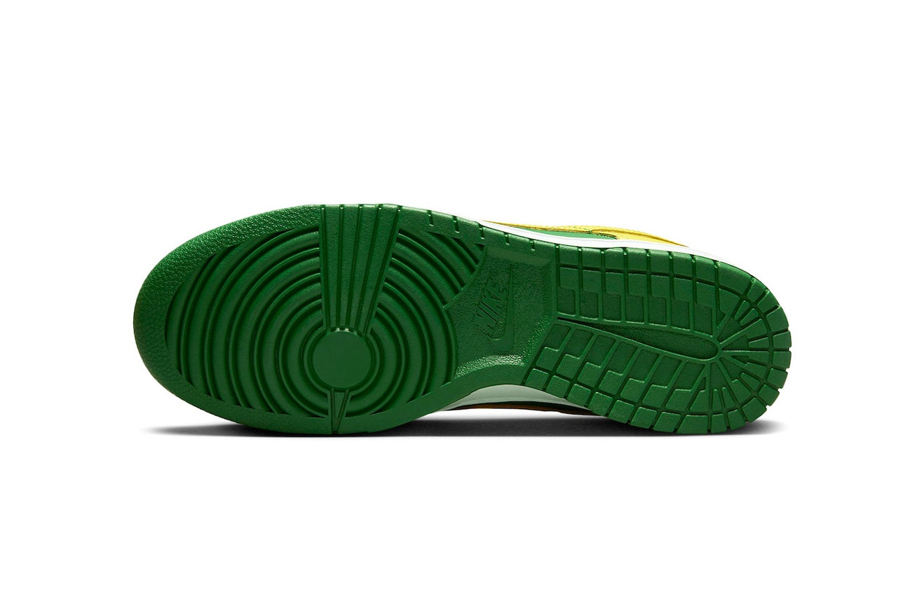 Nike Dunk Low "Reverse Brazil" DV0833-300 release info hype sneakers footwear menswear