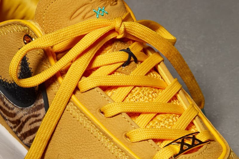 Nike LeBron 20 Art Basel South Beast Release Date university gold pearl white 