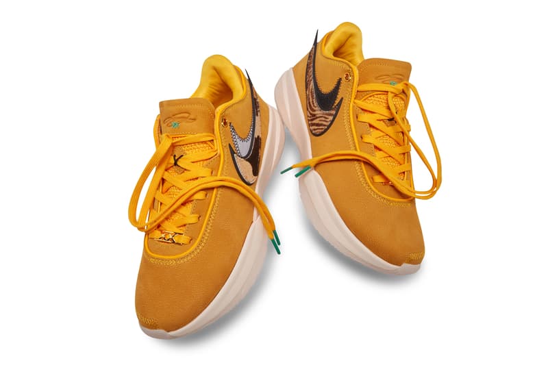 Nike LeBron 20 Art Basel South Beast Release Date university gold pearl white 