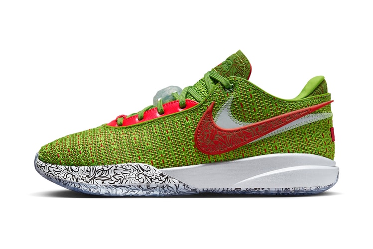 Get Festive With the Nike LeBron 20 "Christmas"