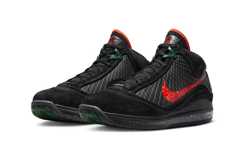 Here Is Official Look at the Nike LeBron 7 "Florida A&M" DX8554-001 Release info los angeles lakers lebron james swoosh basketball shoes university orange and green