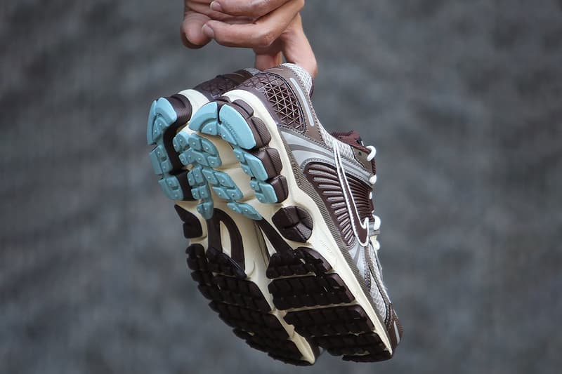 nike running sportswear zoom vomero 5 brown blue grey official release date info photos price store list buying guide