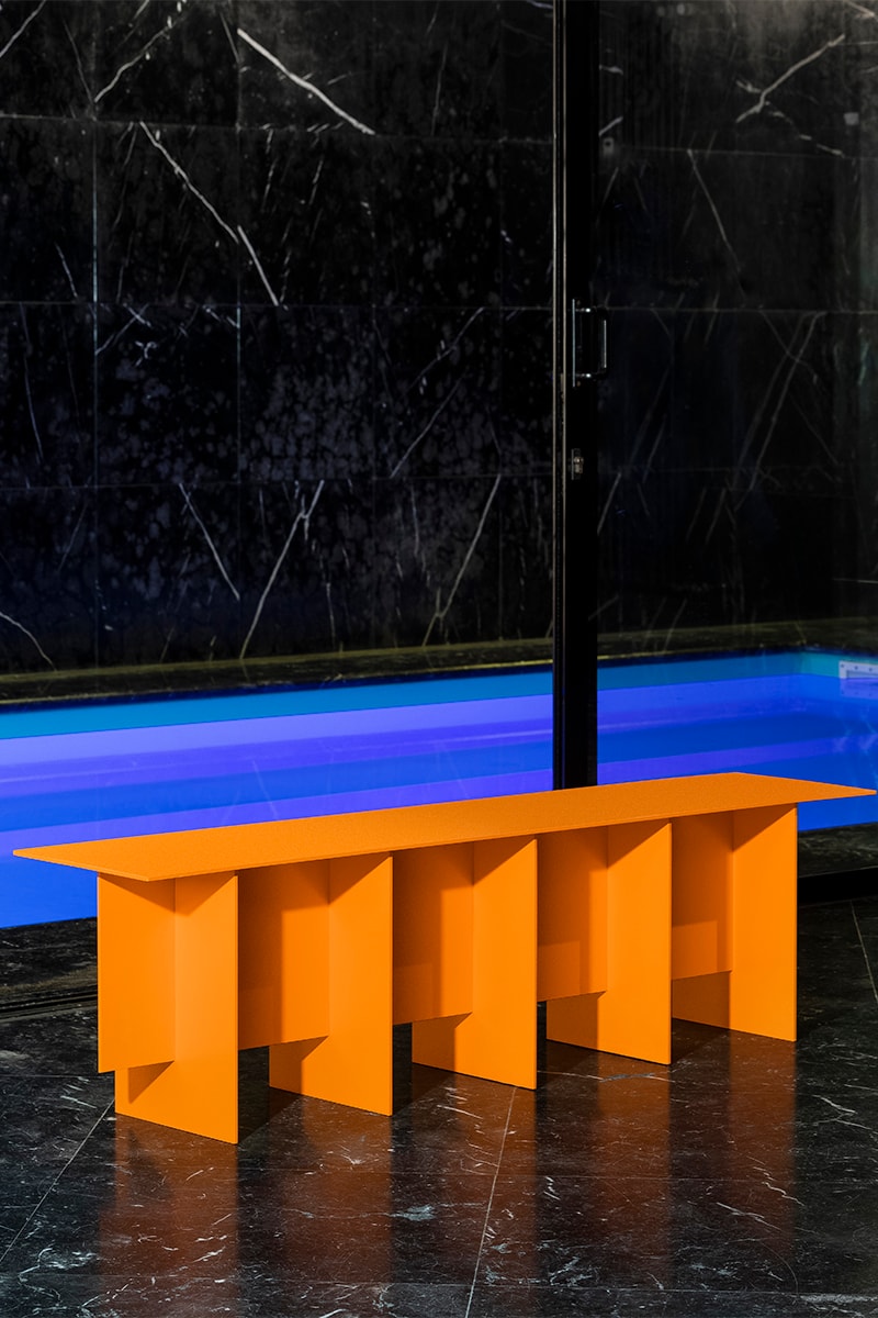 NM3 Creates Fluro Furniture for a "Lynchian" Space
