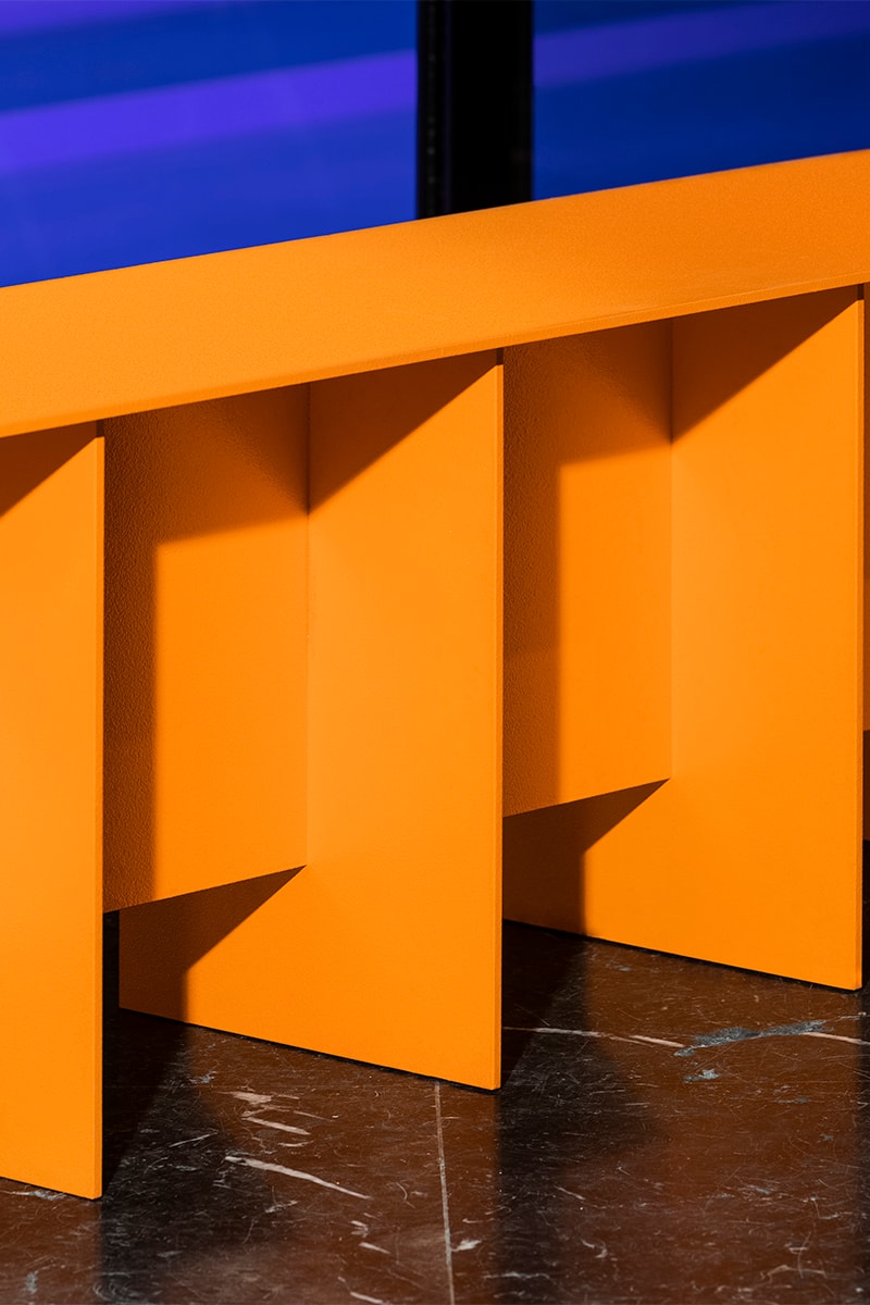 NM3 Creates Fluro Furniture for a "Lynchian" Space
