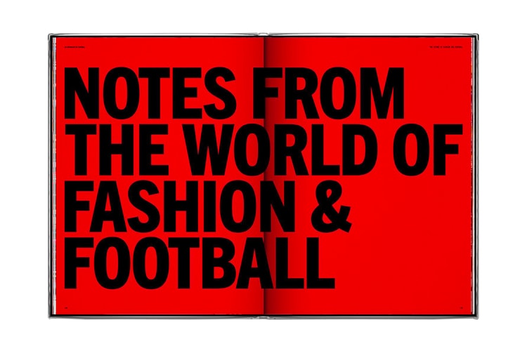 'Les Vêtements de Football' Anniversary Book Pictures a High-Fashion Pitch