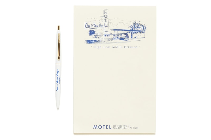 Head to the "One of These Days Motel" with Matt McCormick's New Homewares 