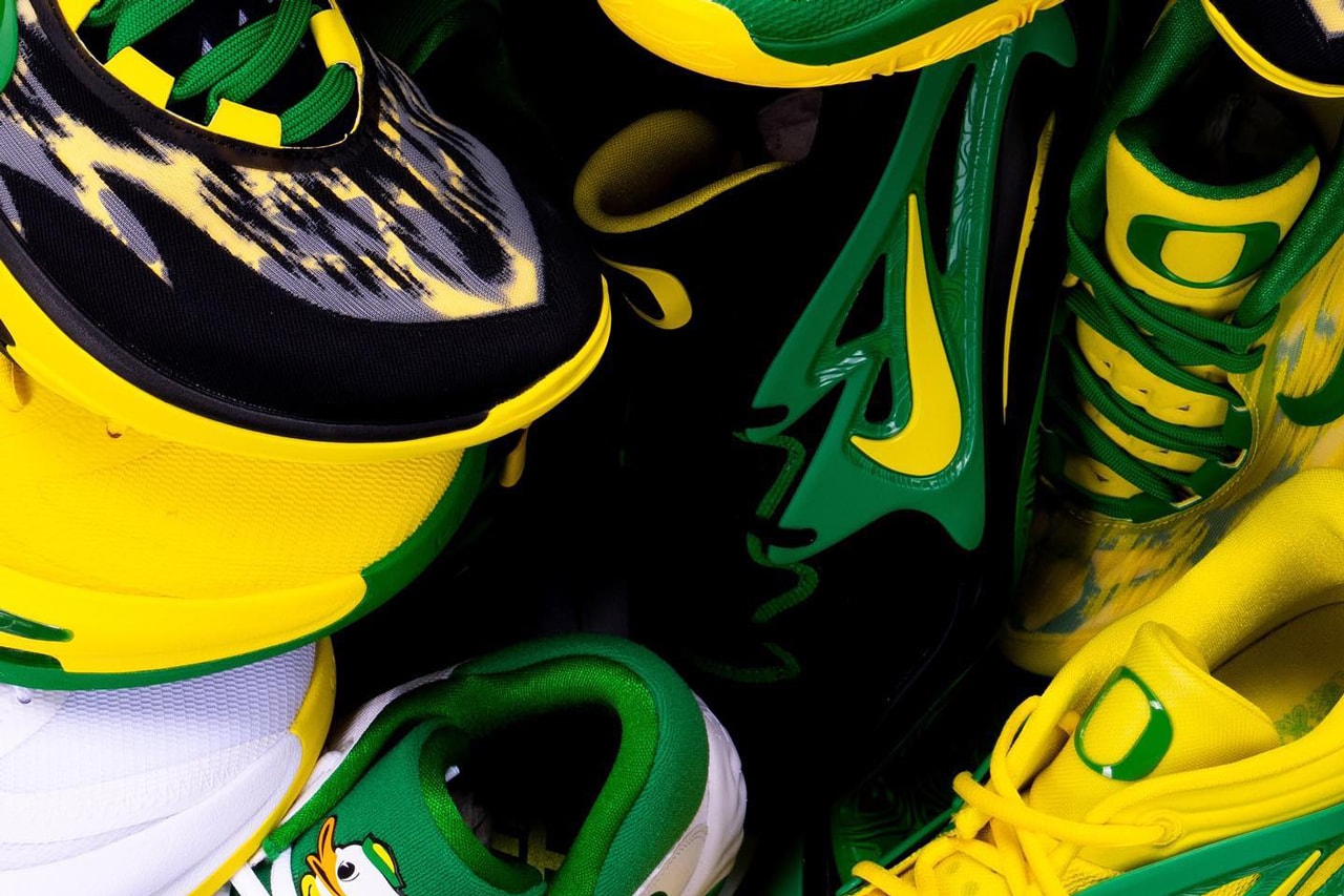 Oregon Ducks Nike Basketball PE Collection 2022-23 release date info store list buying guide photos price lebron 20 xx zoom freak 4 pg 6 kd 15 air zoom gt cut 2
