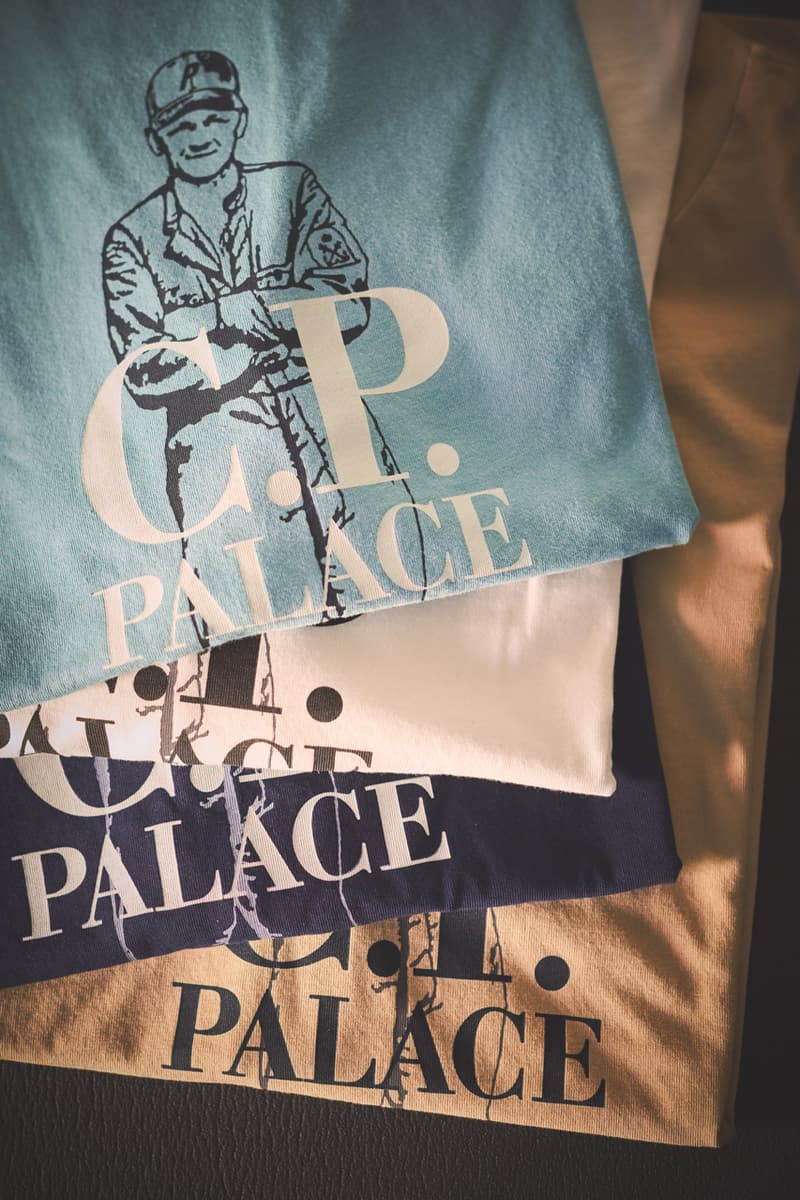 Palace x C.P. Company Holiday 2022 Collaboration Collection Massimo Osti Lev Tanju Montgomery Duffle Coat Outerwear 