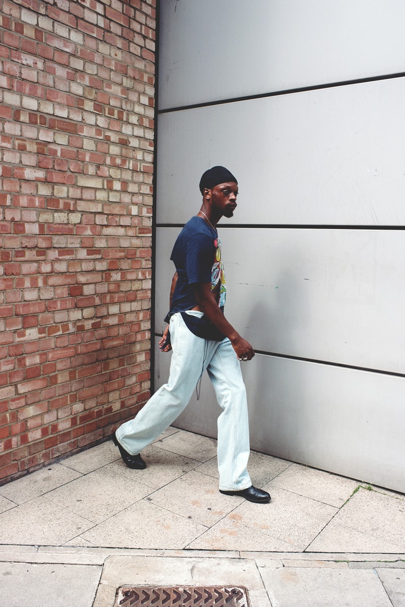 Per Götesson "Slashes Everything" Capsule Collection Lookbook Reworked Vintage T-Shirts Custom Slash Cut Design Emerging UK Brand Designer