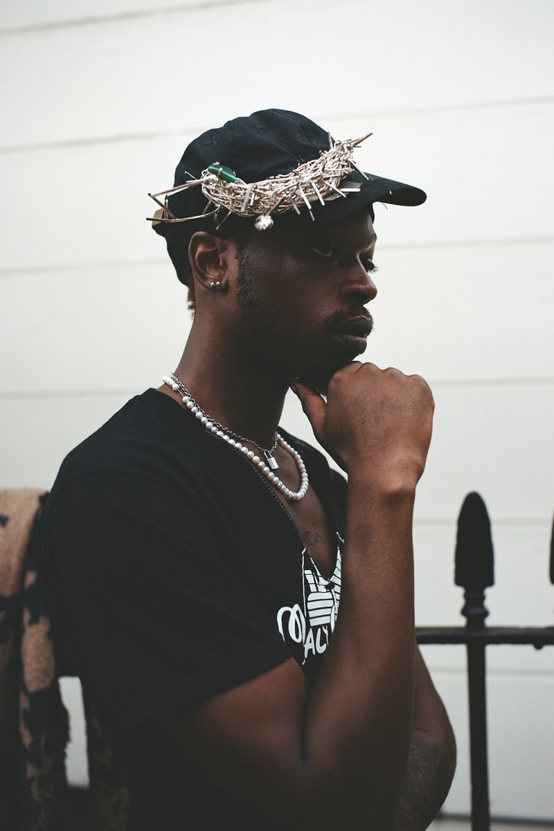 Per Götesson "Slashes Everything" Capsule Collection Lookbook Reworked Vintage T-Shirts Custom Slash Cut Design Emerging UK Brand Designer