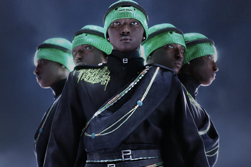 Pièces Uniques Latest Campaign Places Its FW22 Collection Into a Futuristic Plane