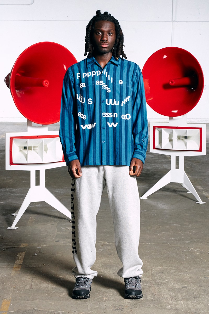 PLEASURES Fall Winter 2022 Collection Release Info Date Buy Price Genesis P-Orridge Psychic TV Hunter S. Thompson Roland 
