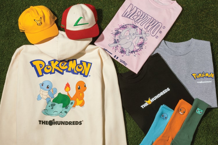 The Hundreds Reveals its Complete Pokémon Collection