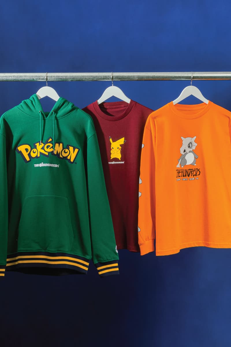 Pokémon The Hundreds Apparel Collection Release Date info store list buying guide photos price