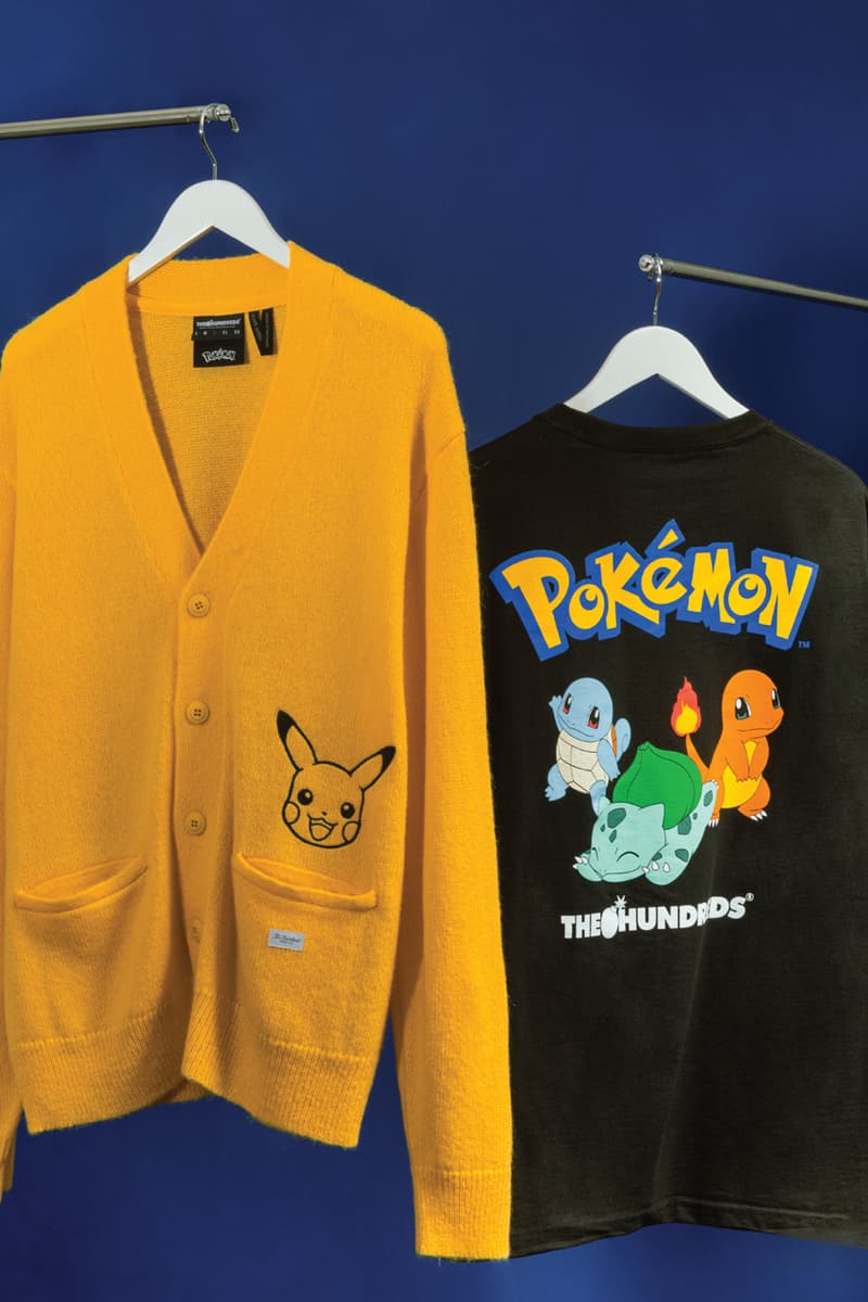 Pokémon The Hundreds Apparel Collection Release Date info store list buying guide photos price