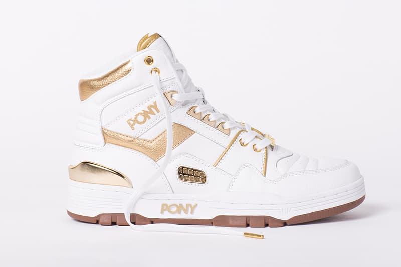 Pony Releases an Iconic Sneaker for 50th Anniversary sneaker white gold brown