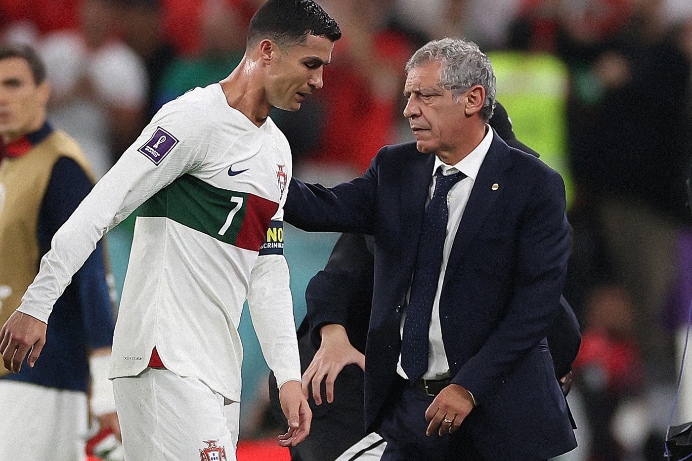 Portugal Coach Fernando Santos Benching Cristiano Ronaldo 2022 FIFA World Cup Info 2022 Laughing Crying Loss Lose