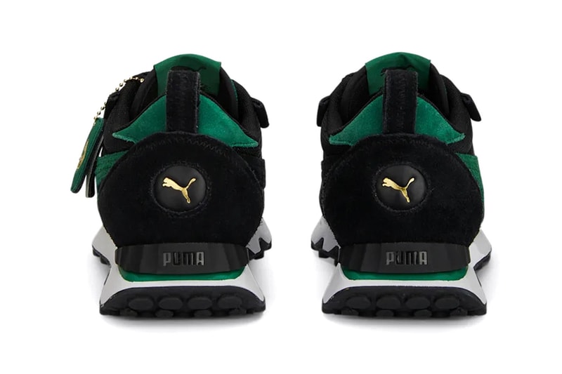 PUMA Rider FV Archive Remastered New Sneaker Footwear Trainer Green Black Gold Shoe Running Rubber Outsole Hangtag Suede