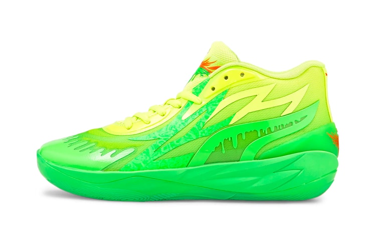 PUMA and Nickelodeon Come Together for a "Slime" Edition of the MB.02