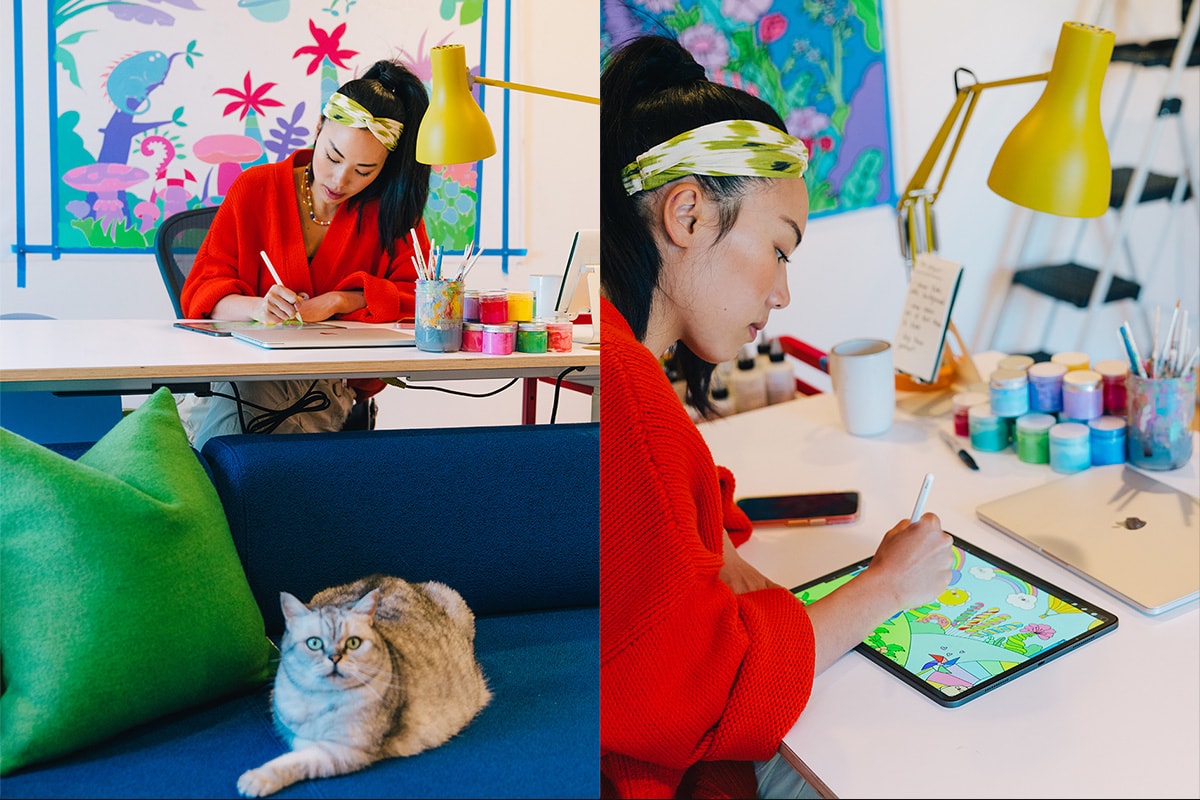 studio visits ton mak puma interview flabjacks suede mayu she moves us fuzzy cactus park happy doing nothing garden of rest