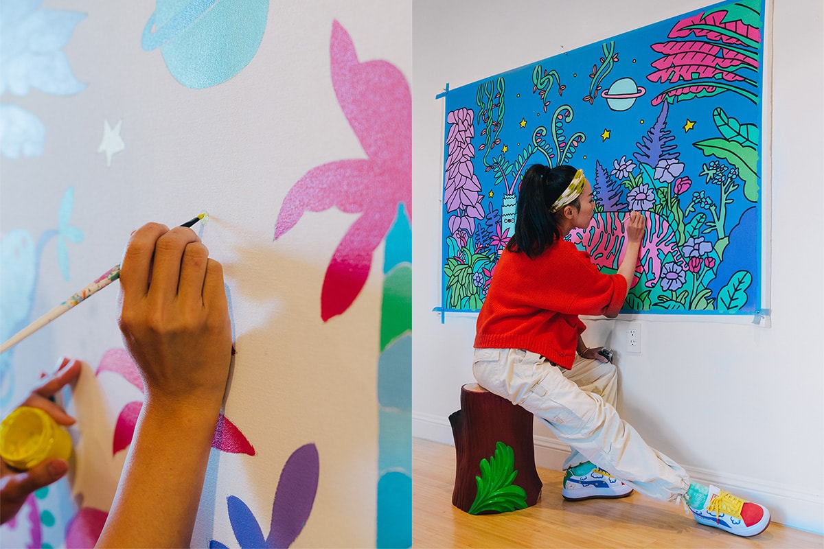 studio visits ton mak puma interview flabjacks suede mayu she moves us fuzzy cactus park happy doing nothing garden of rest